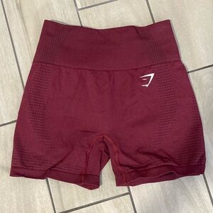 Gymshark Vital Seamless 2.0 Shorts - Baked Maroon Marl